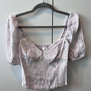 NWOT ARITZIA Wilfred Floral Blouse